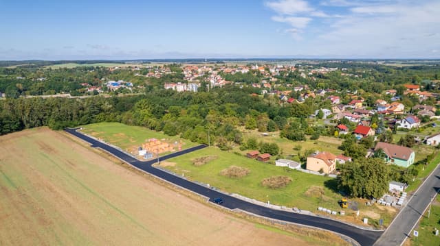 Obrázek parcely boční pohled